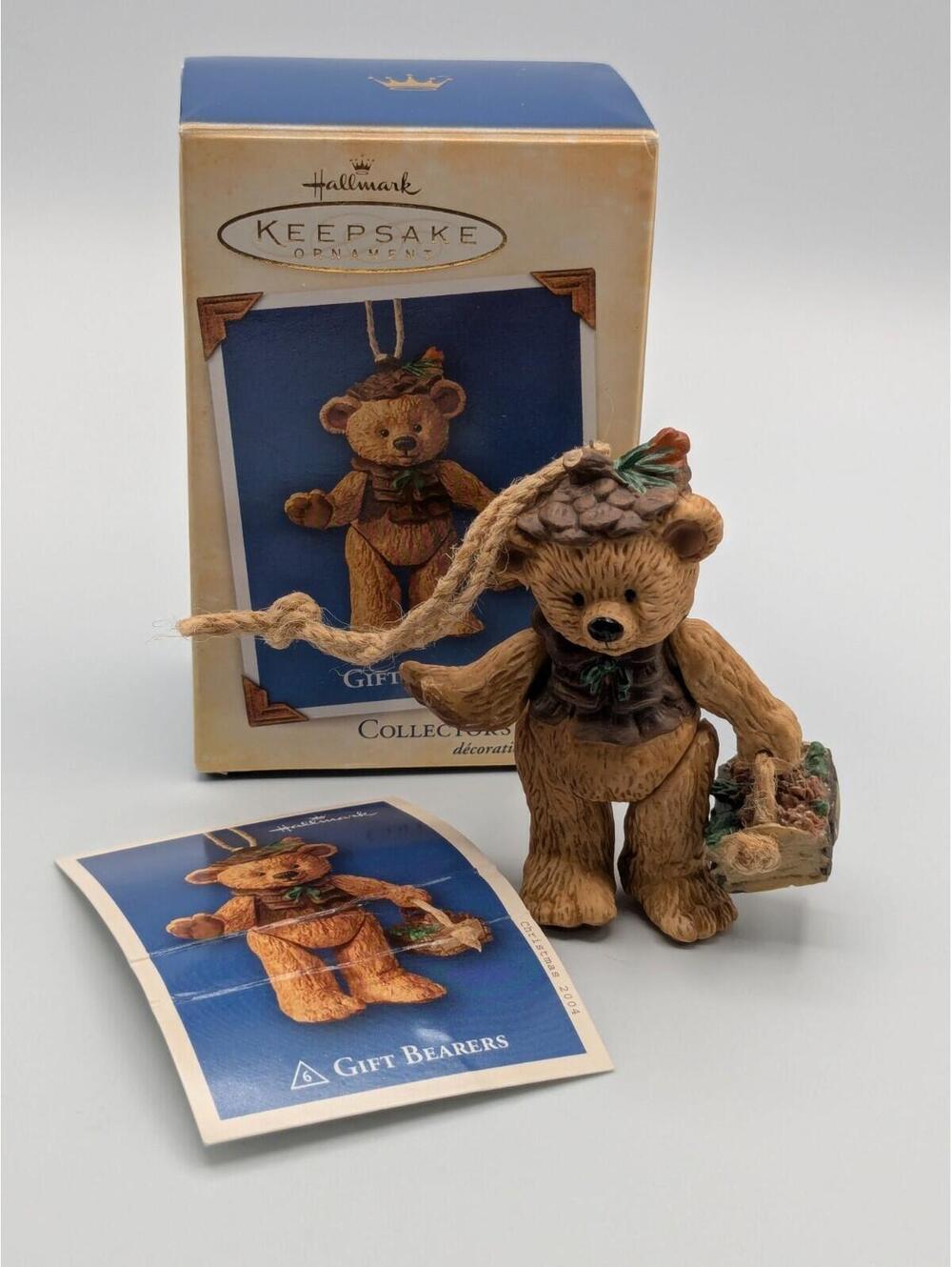 Hallmark Keepsake Gift Bearers 2004, 6th in the Series, Porcelain Ornament